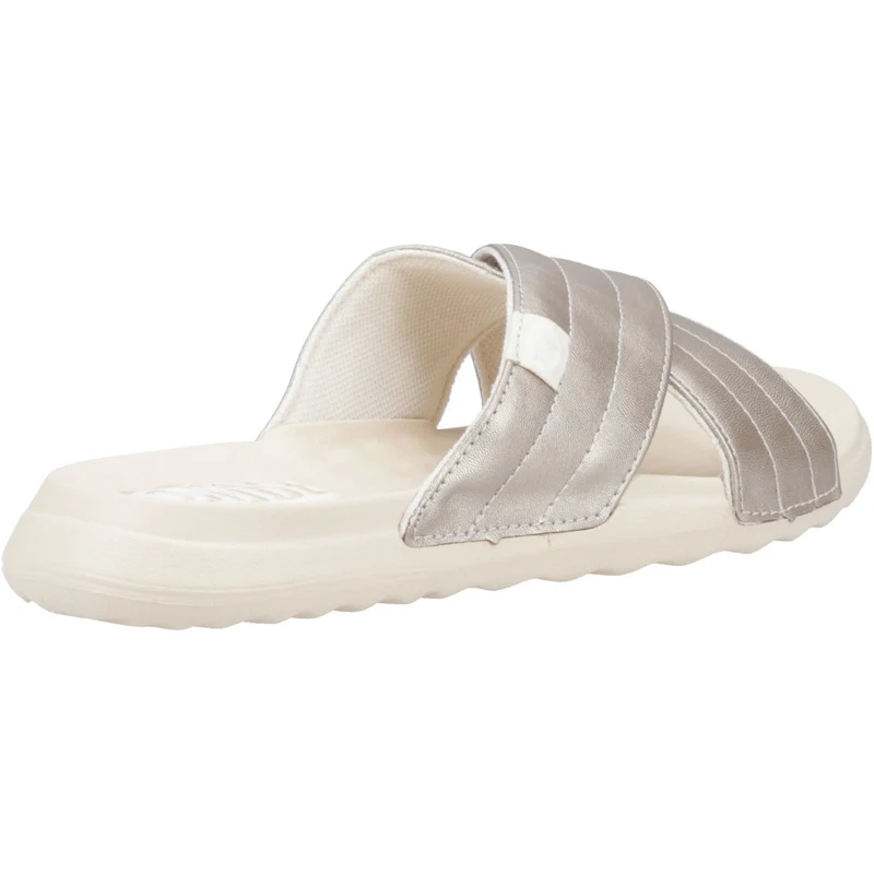 Hey Dude Christi Damen-Sandalen im Used-Look – Metallic