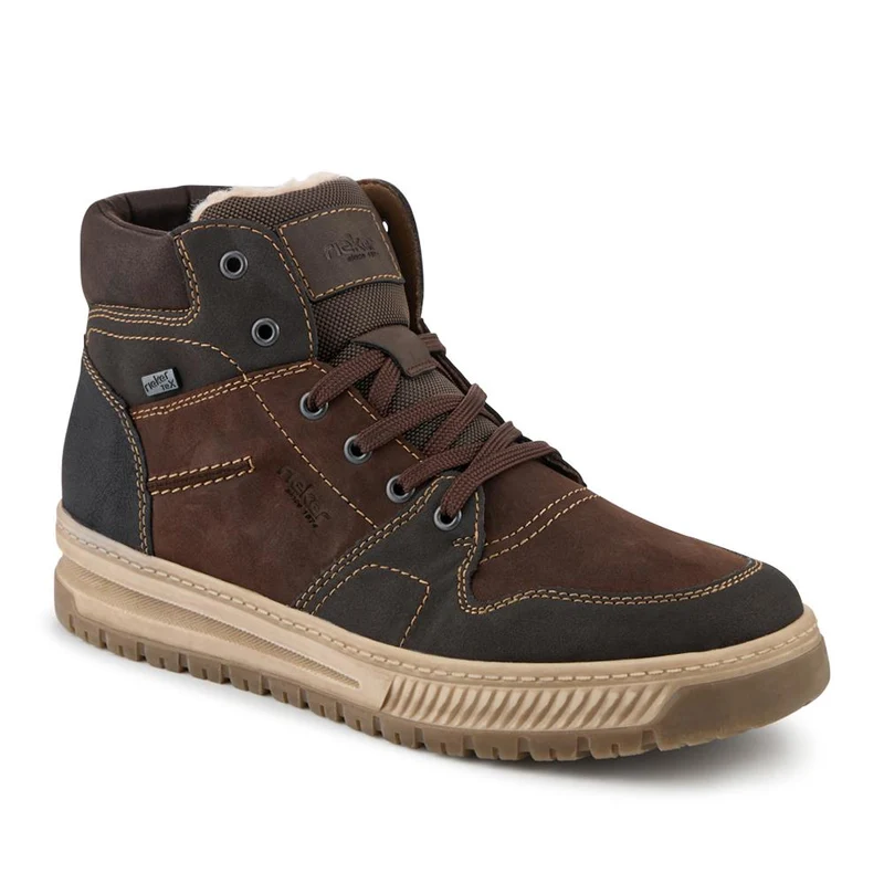 Rieker Leather Cushioned Hi Tops - RKR42541 / 328 106