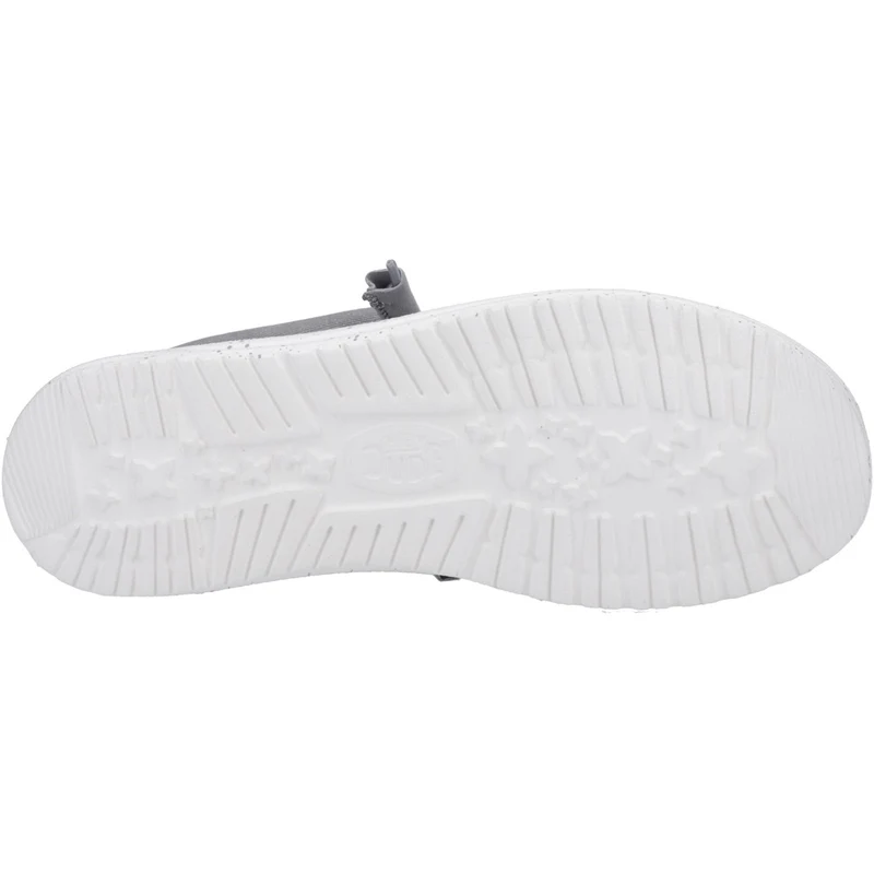 Hey Dude Wally Herren-Canvas-Schuh – Hellgrau