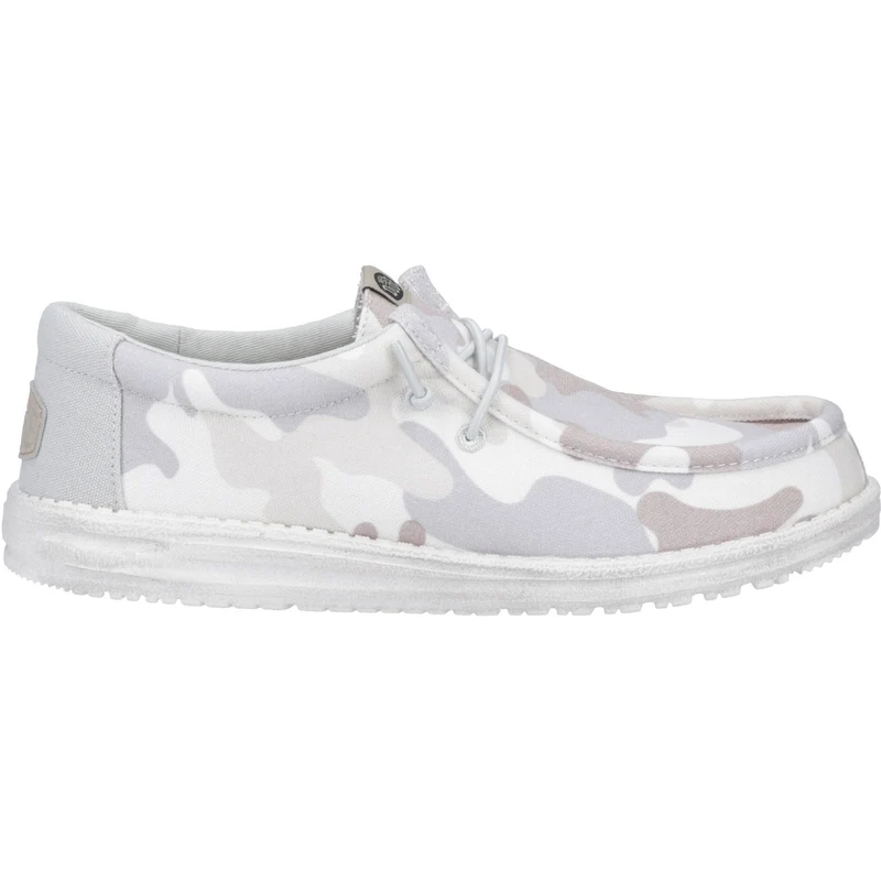 Hey Dude Herrenschuh Wally Washed Camo - Grau