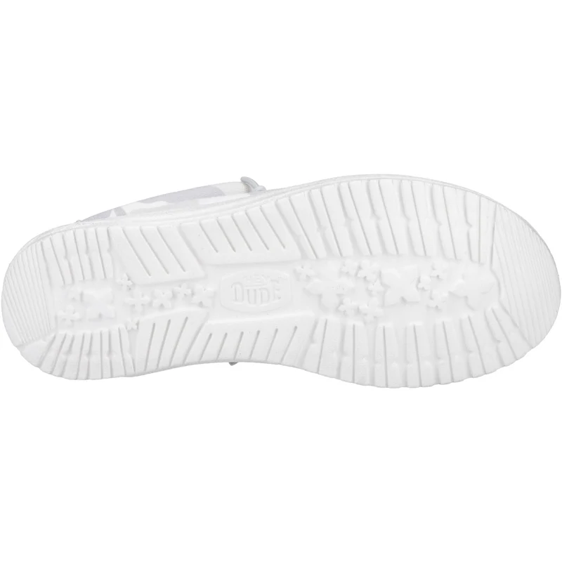 Hey Dude Herrenschuh Wally Washed Camo - Grau