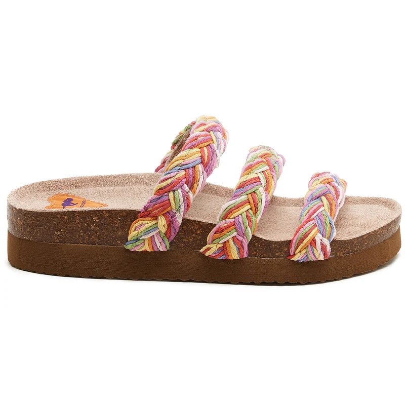 Rocket Dog Damen Ashley String Braid Sandale – Mehrfarbig