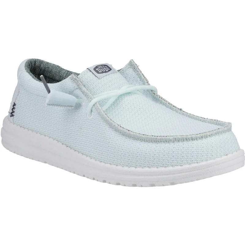 Hey Dude Wally Sport Mesh Herrenschuh – Hellblau
