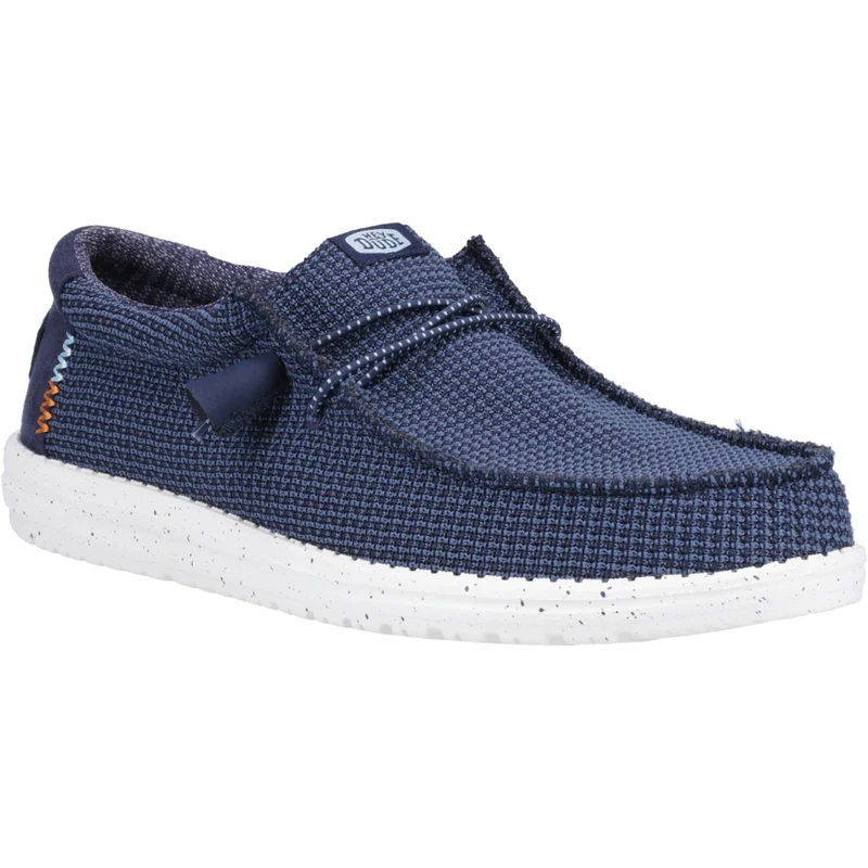 Hey Dude Wally Sport Mesh Herrenschuh – Marineblau