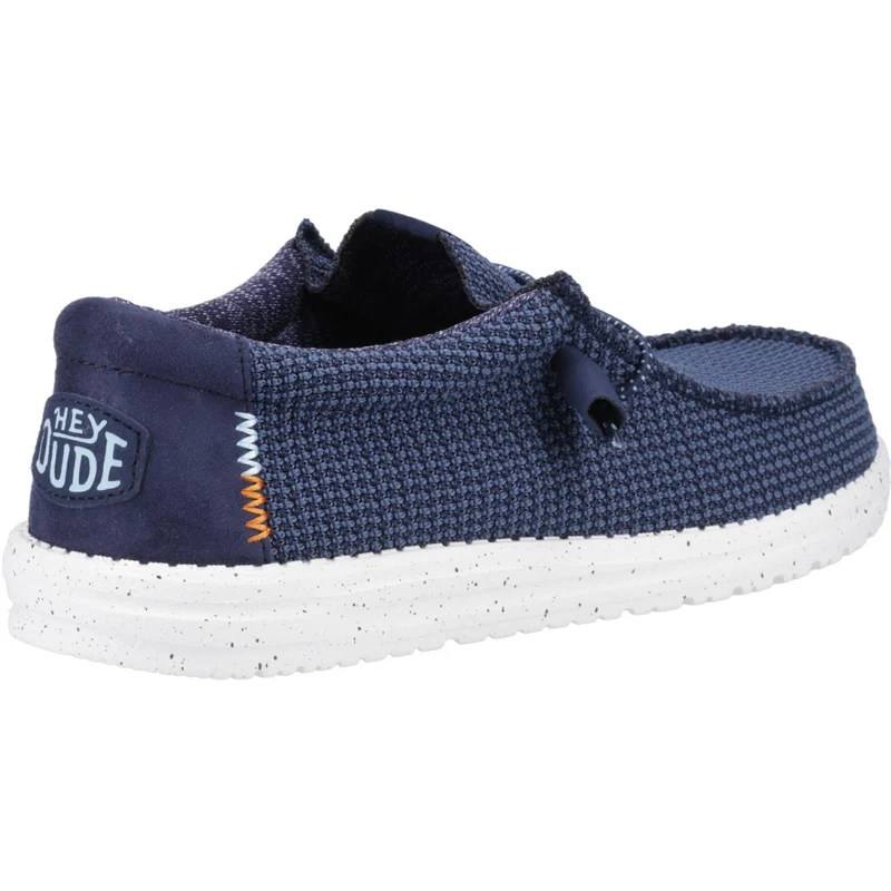 Hey Dude Wally Sport Mesh Herrenschuh – Marineblau