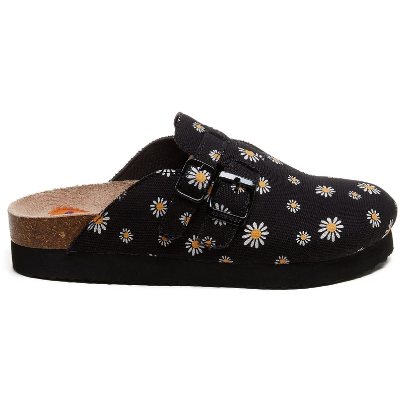 Rocket Dog Damen Abel Plus Dixie Daisy Mule – Schwarz