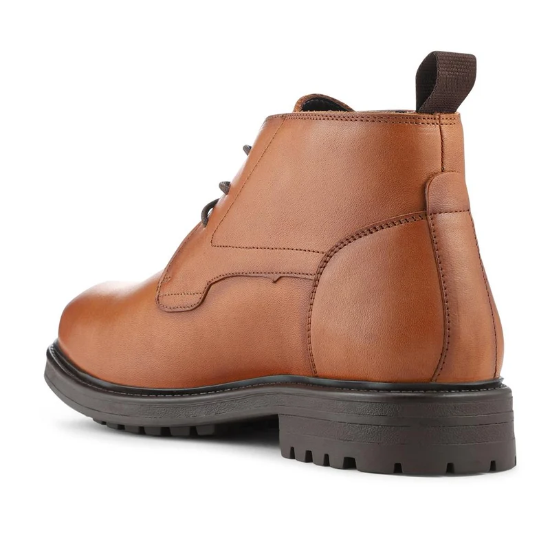 Smart Premium Leather Chukka Boots - JFOOT42027 / 328 338 - Tan