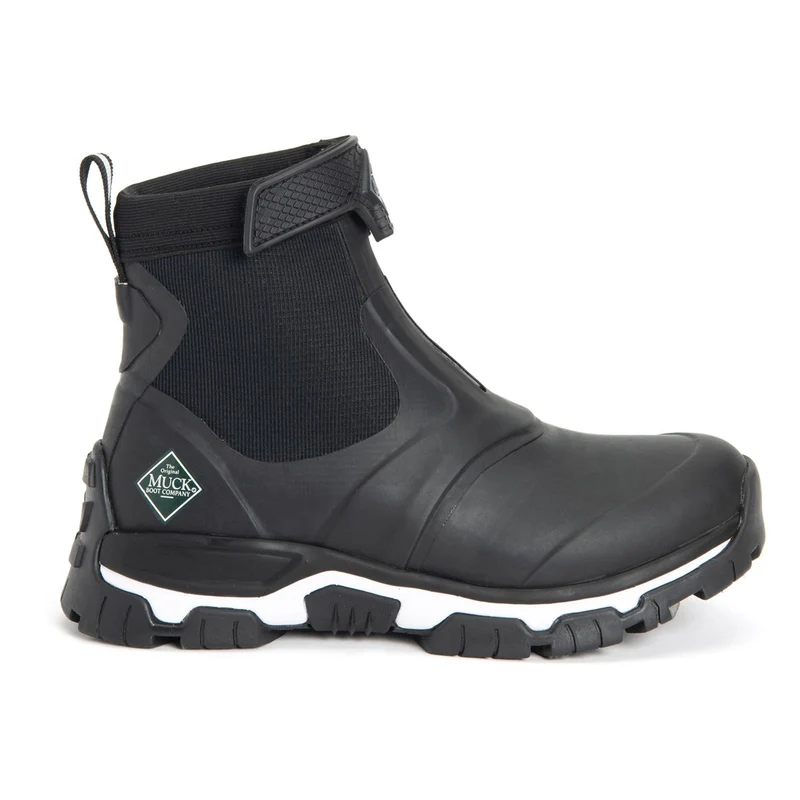 Muck Boots Damen Apex Mid Zip Gummistiefel - Schwarz