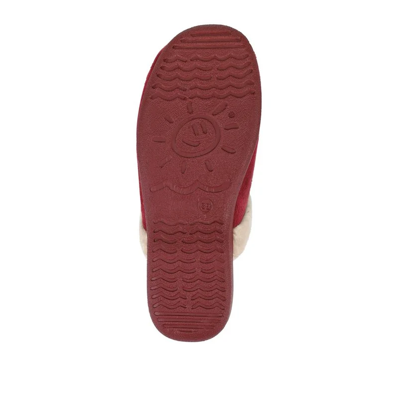 Heeled Mule Slippers - ANAT42000 / 328 297 - Burgundy