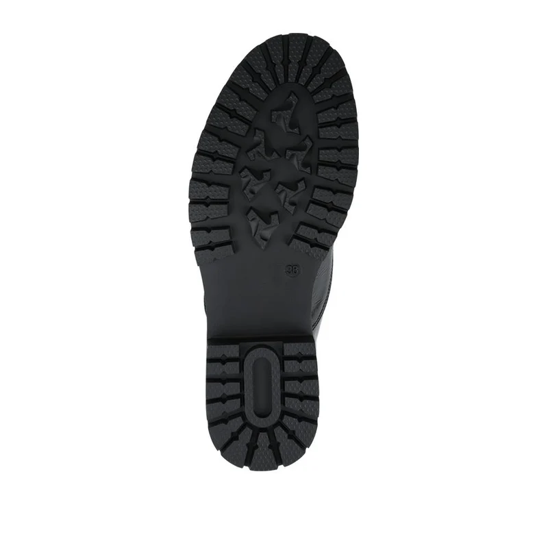 Lace-Up Smart Shoes - BELWBINS42052 / 327 916 - Black Patent