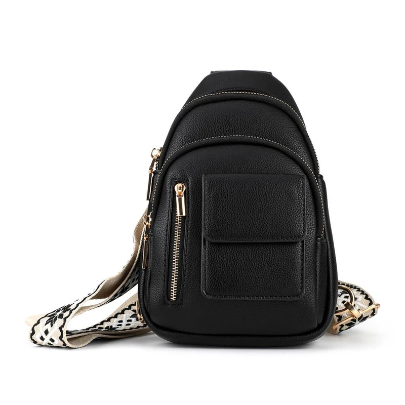 Zip-Up Mini Sling Bag - PRETT41013 / 326 884