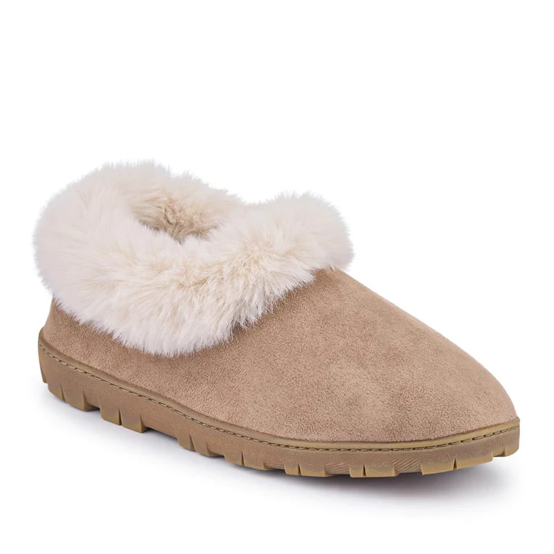 Memory Foam Slippers - QING42002 / 327 930 - Taupe
