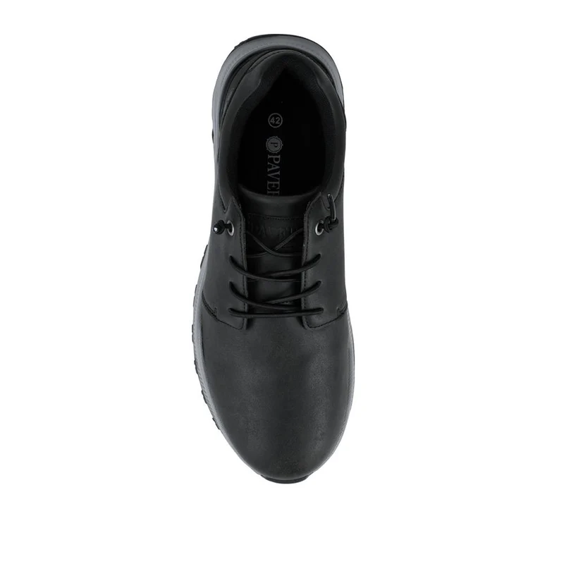 Sporty Lace Up Shoes - VSHI42001 / 327 948 - Black
