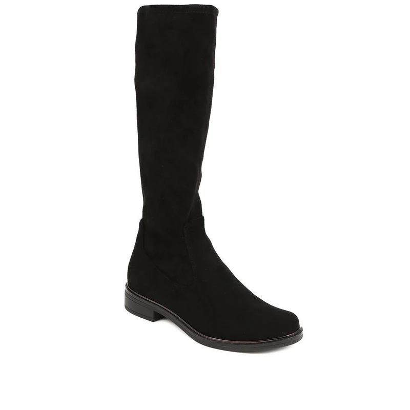 Long Calf Boots - CAPRI38504 / 325 550 - Black
