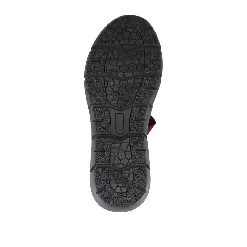 Casual Leather Mary Janes - SERVI42004 / 328 008 - Black