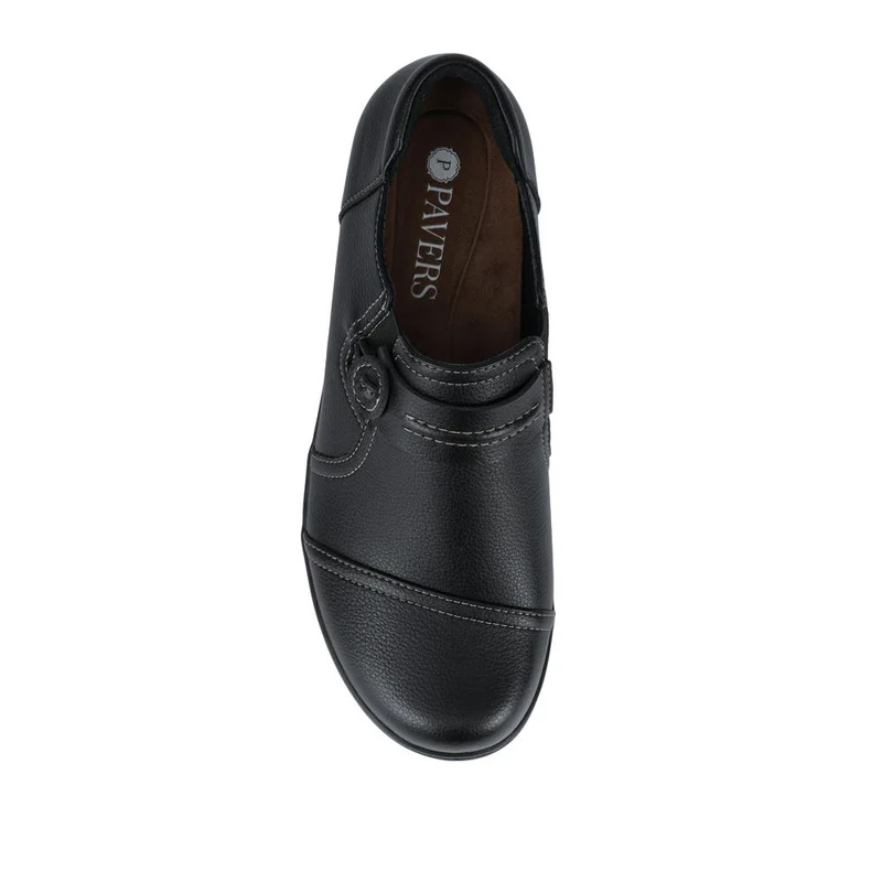 Smart Elasticated Slip-On Shoes - SANYI42007 / 327 958 - Black