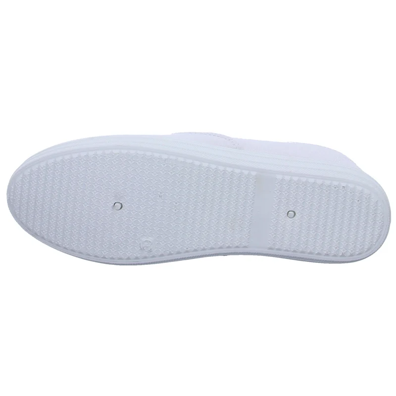 Sneakers Leinen Schnürhalbschuh