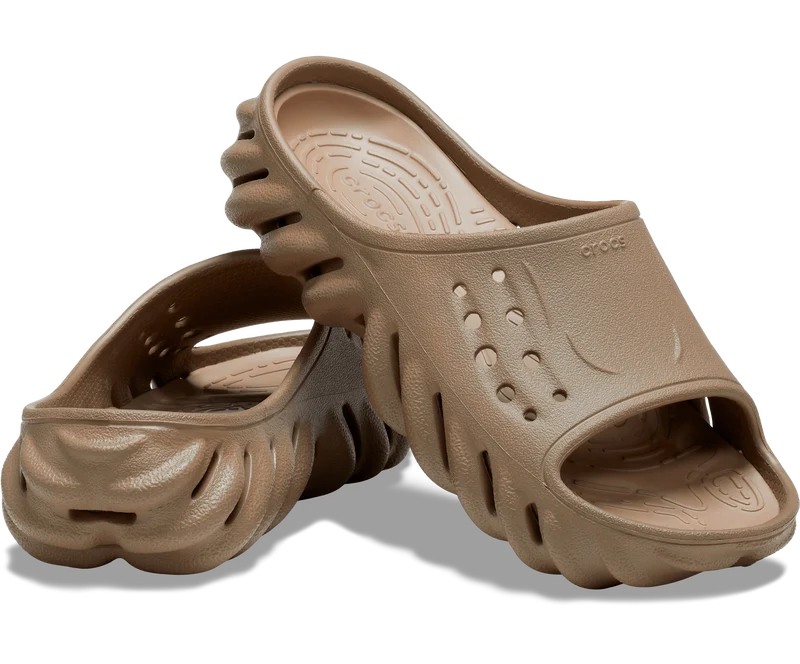 Crocs Unisex Echo Slide – Tweed