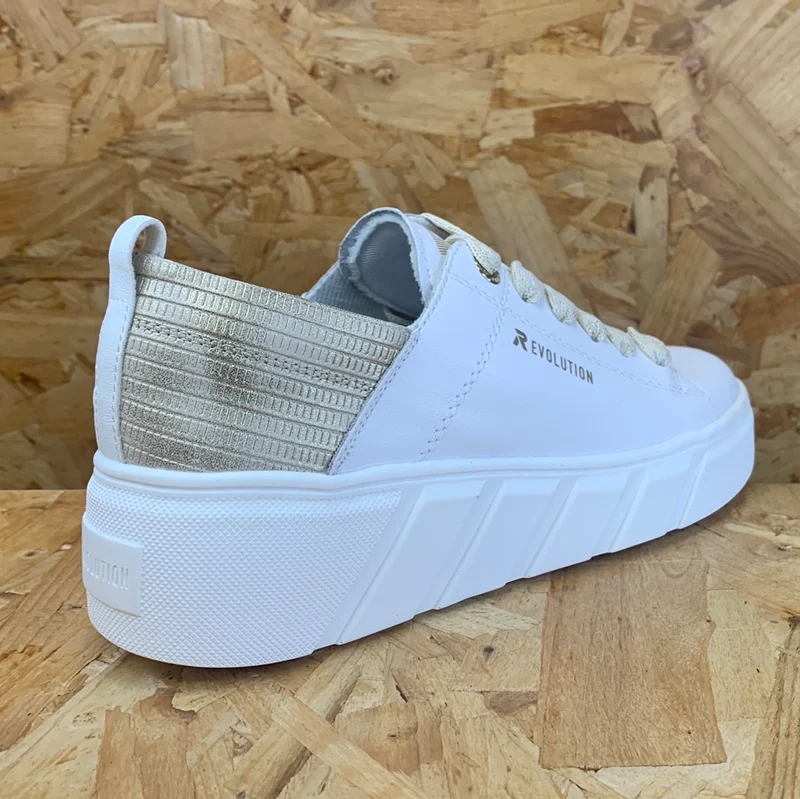 Rieker Damen Revolution Fashion Trainer – Weiß