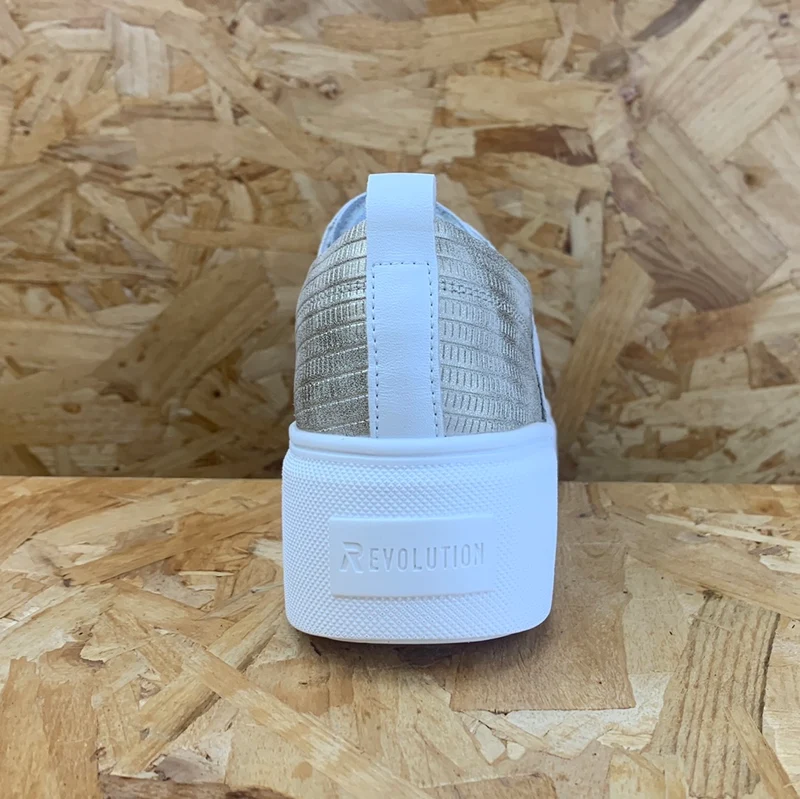 Rieker Damen Revolution Fashion Trainer – Weiß