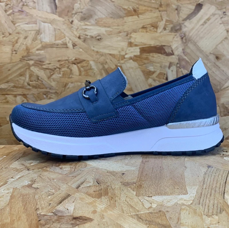 Rieker Modischer Loafer für Damen – Blau