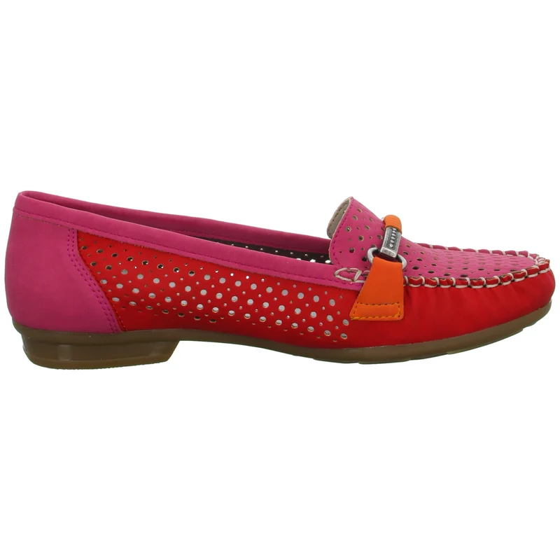 Rieker Slipper/Kletthalbschuh luftdurchlässig (durchbrochenes/geflochtenes Obermaterial)