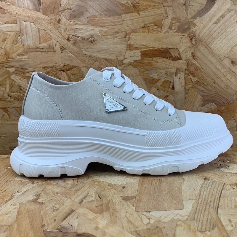 Kate Appleby Damen-Leslie-Trainer – Beige
