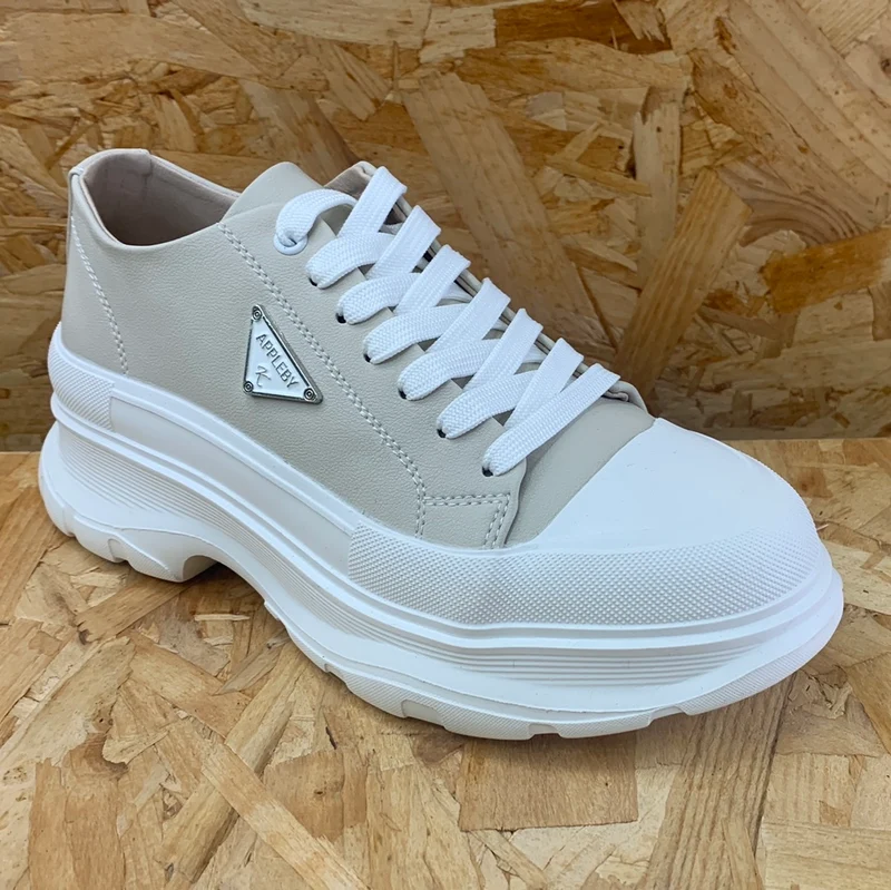 Kate Appleby Damen-Leslie-Trainer – Beige