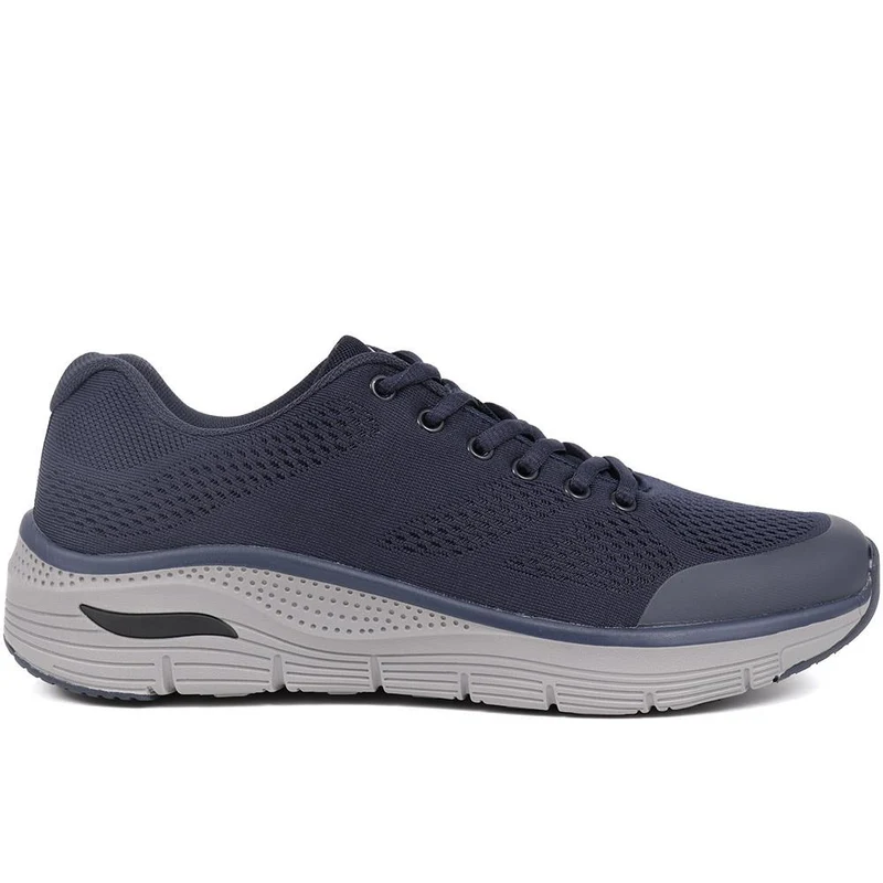 Lace-Up Trainers - SUNT39001 / 324 895 - Navy