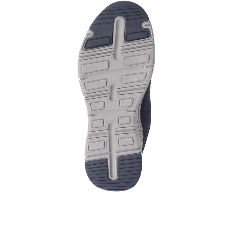 Lace-Up Trainers - SUNT39001 / 324 895 - Navy
