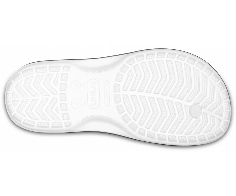 Crocs Unisex Crocband Flip Flop – Weiß