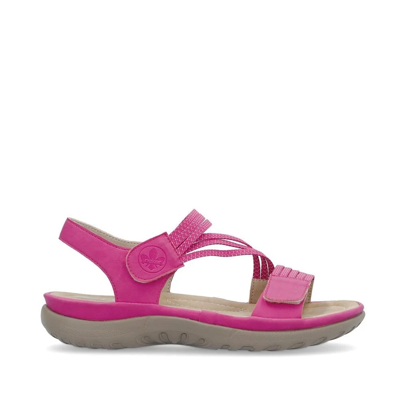 Rieker Damenmode-Sandale – Rosa