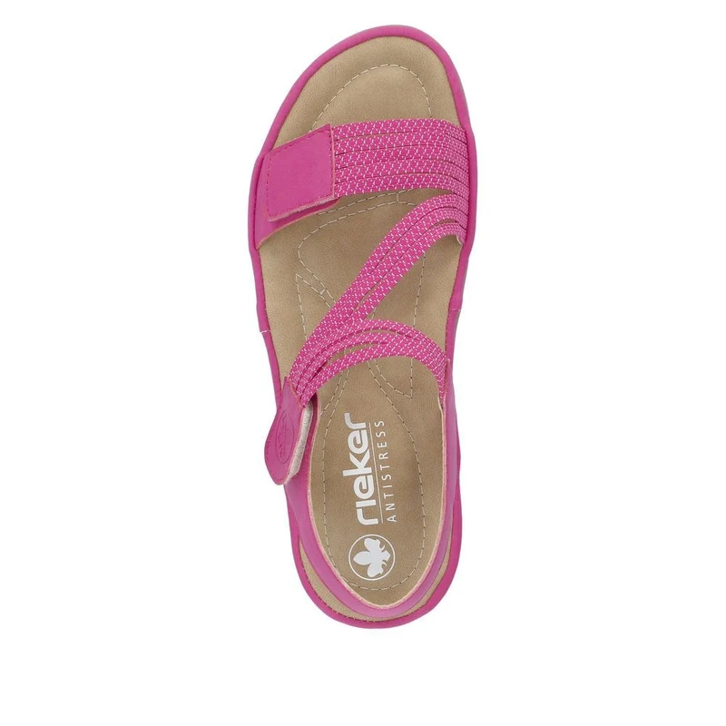 Rieker Damenmode-Sandale – Rosa