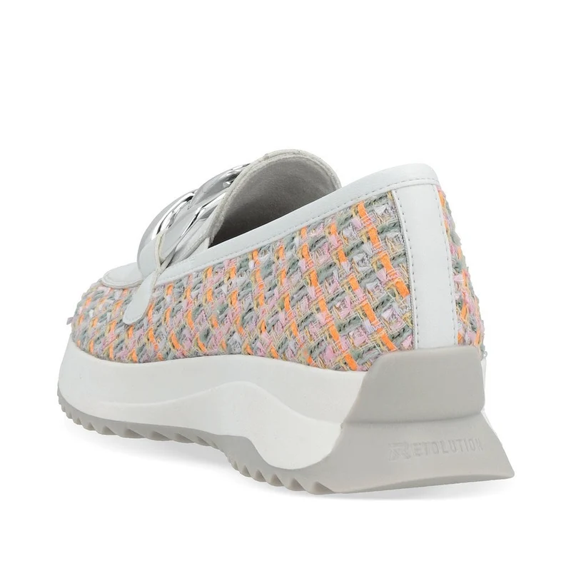 Rieker Damen Evolution Fashion Loafer – Mehrfarbig