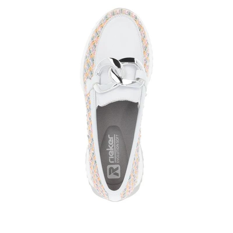 Rieker Damen Evolution Fashion Loafer – Mehrfarbig
