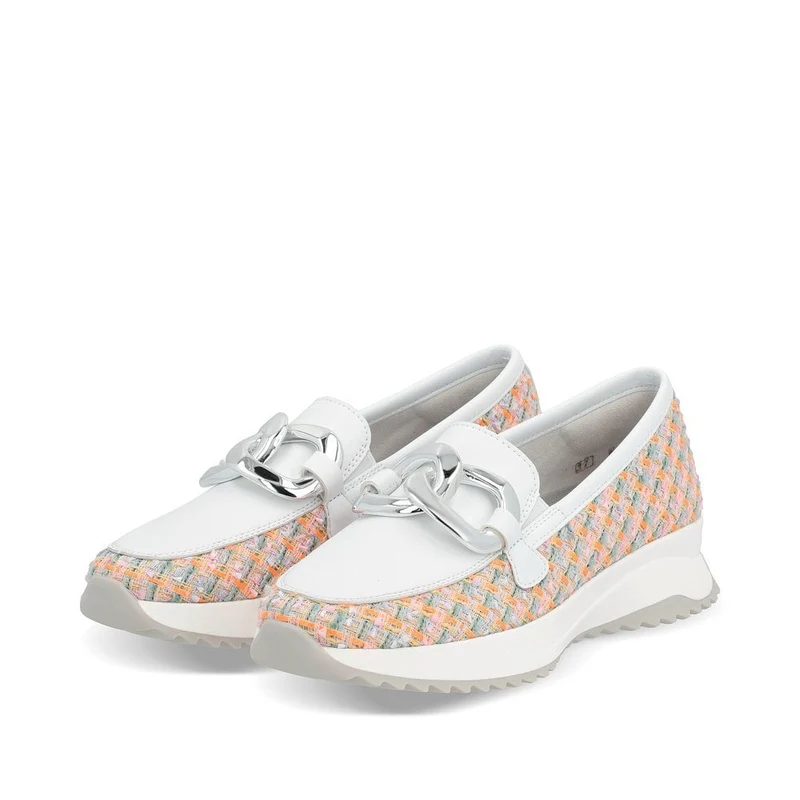 Rieker Damen Evolution Fashion Loafer – Mehrfarbig