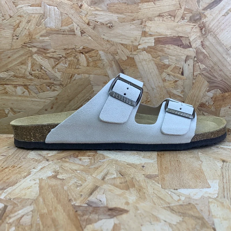 Plakton Herren Malaga Apure Ledersandale – Beige