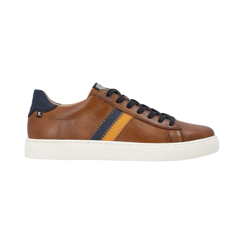 Rieker Lässige Herren-Ledersneaker – Braun