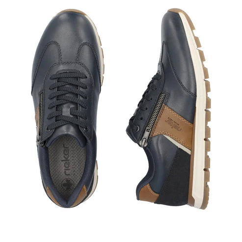 Rieker Lässige Herren-Sneaker – Marineblau
