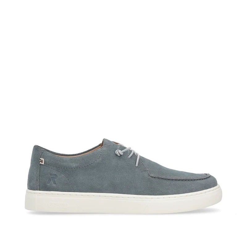 Rieker Herren Evolution Slip-On-Wildleder-Pantoletten – Blau