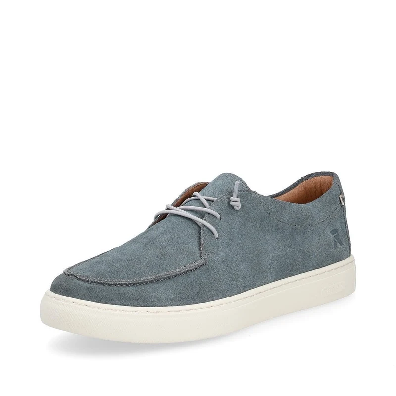 Rieker Herren Evolution Slip-On-Wildleder-Pantoletten – Blau