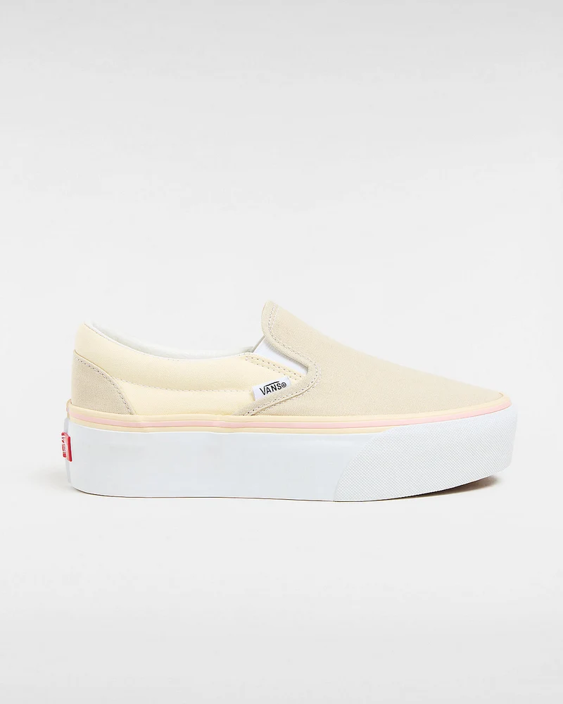 VANS Unisex Classic Slip-On Stackform Color Block Trainer – Mehrfarbig