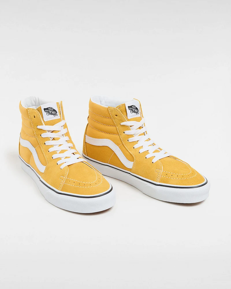 VANS Unisex Sk8-Hi Color Theory Trainer – Golden Glow