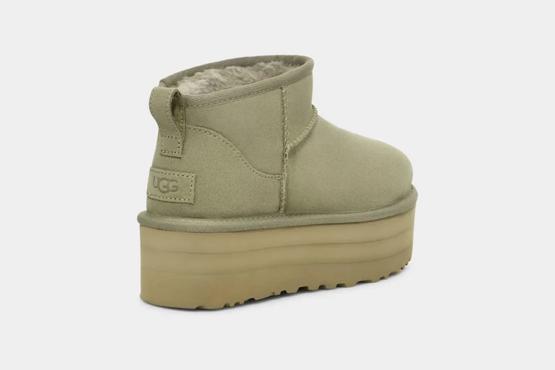 UGG Ultra Mini-Plateaustiefel für Damen – Shaded Clover
