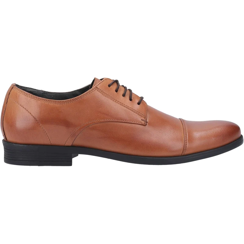 Hush Puppies Herren Ollie Lederschuhe – Dunkelbraun