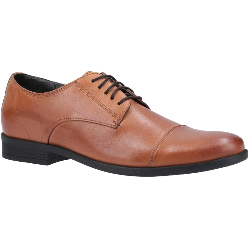 Hush Puppies Herren Ollie Lederschuhe – Dunkelbraun