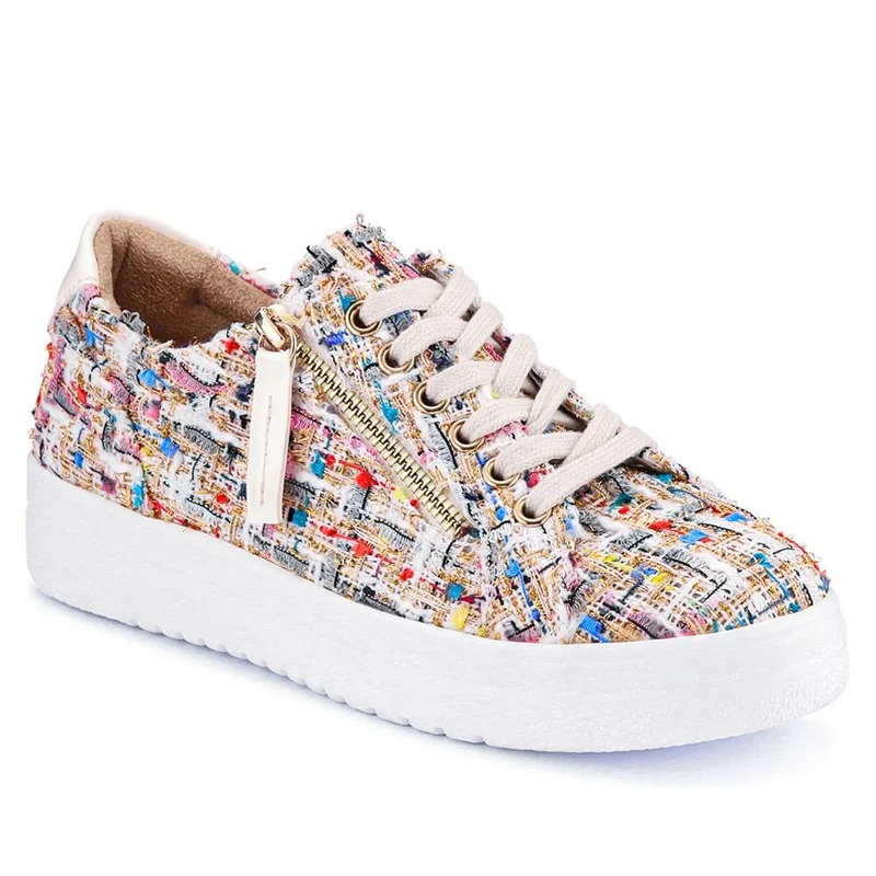 Zip-Up Chunky Platform Trainers - WBINS35156 / 321 796