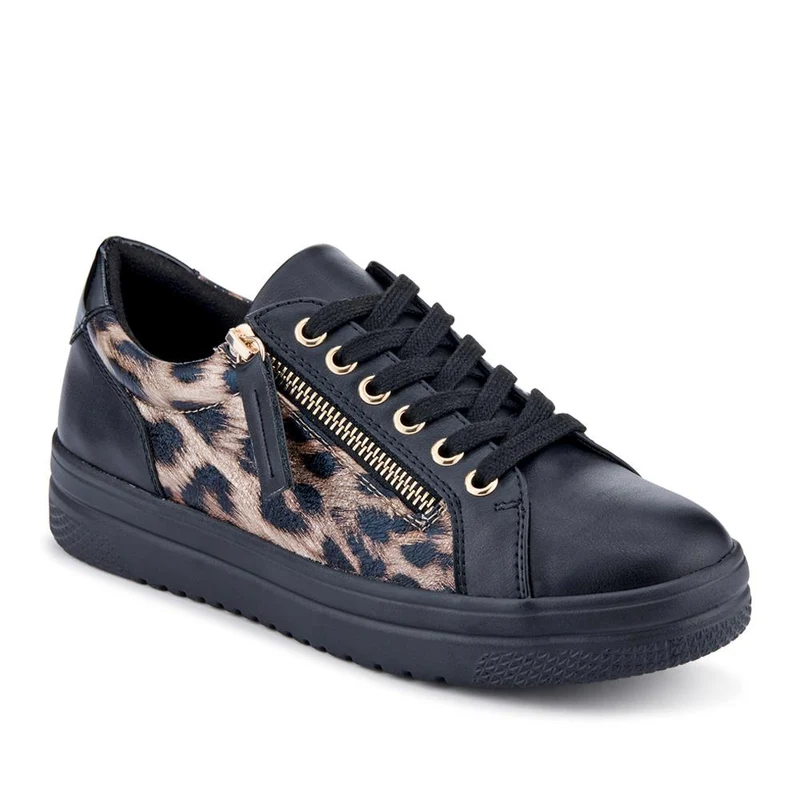 Zip-Up Chunky Platform Trainers - WBINS35156 / 321 796