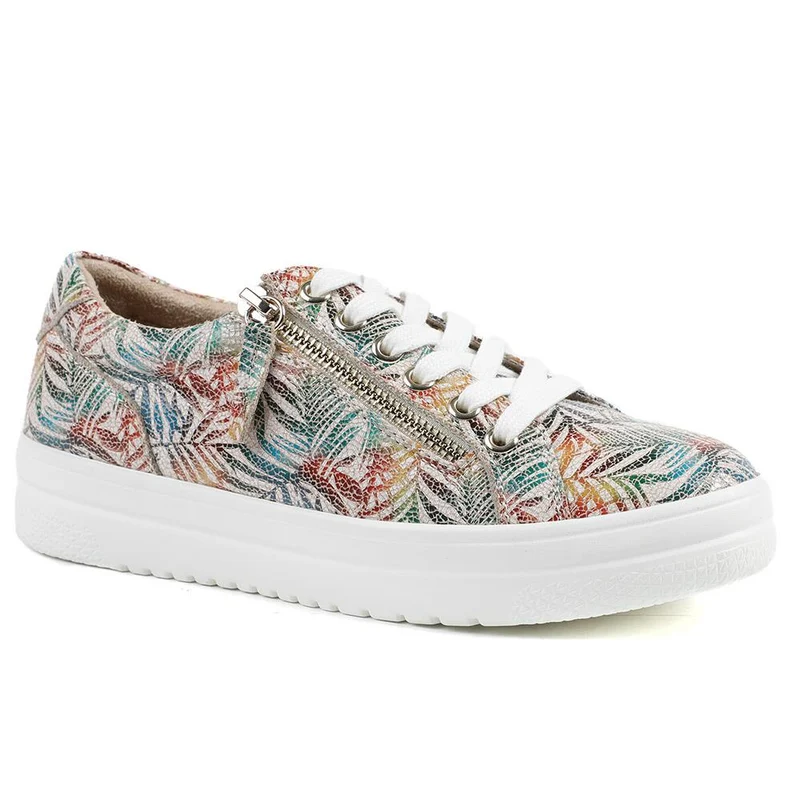Zip-Up Chunky Platform Trainers - WBINS35156 / 321 796