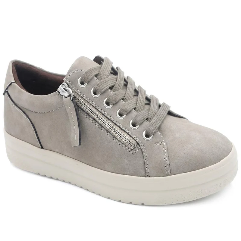 Zip-Up Chunky Platform Trainers - WBINS35156 / 321 796